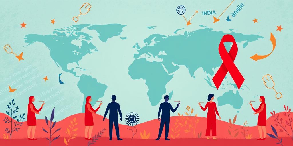 HIV/AIDS Prevention and Treatment: Progress by 2025 (India & Global)