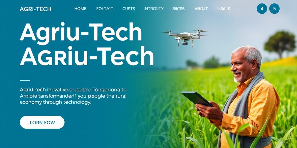 Agri-Tech in India: Transforming the Rural Economy